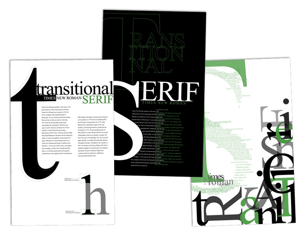 Times New Roman Poster